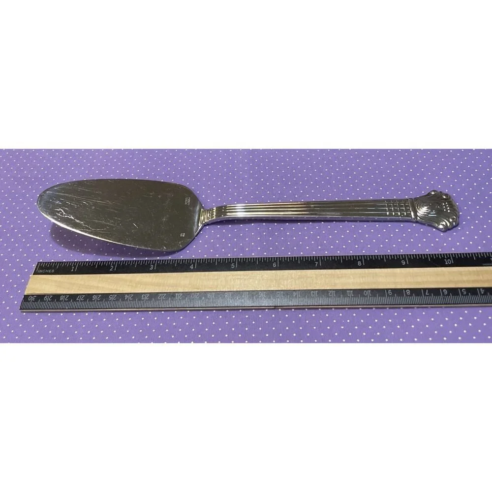 Retroneu Avignon Vendome 18/10 Stainless Korea Pie‎ Server Glossy Vintage